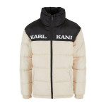 Karl Kani Retro Essential Puffer Jacket Μπεζ